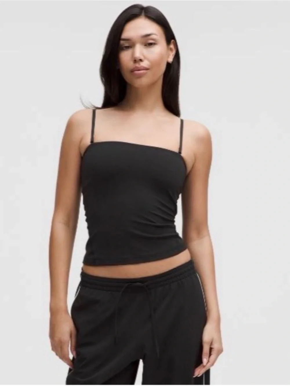 lululemon athletica Black Spaghetti Strap Camisole